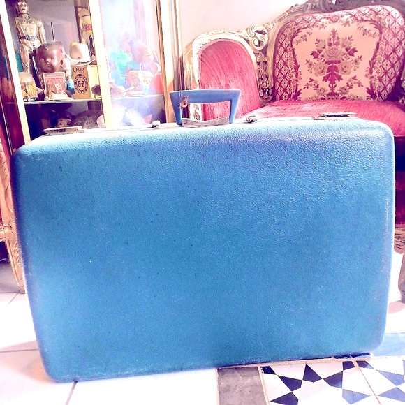 ORIG VTG 1960s Monarch Bags COMPLETE 5pc LUGGAGE SET - Picture 7 of 16